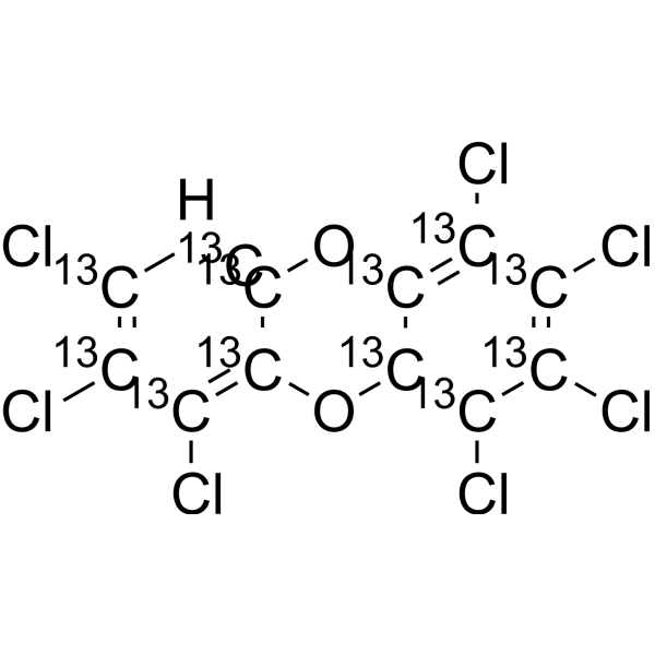 1,2,3,4,6,7,8-Heptachlorodibenz-13C12 109719-83-7